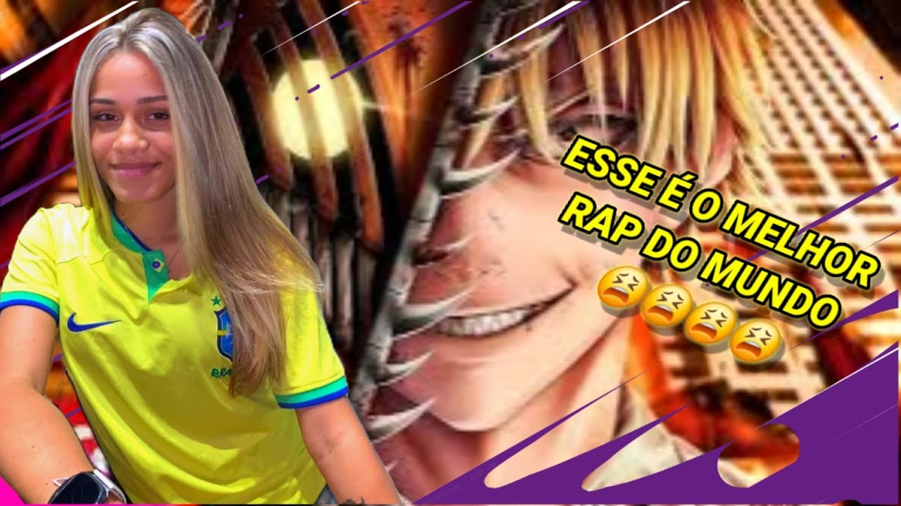 NATCRF_ REACT : Rap do Denji (Chainsaw Man) - O MALDITO DEMÔNIO DA MOTOSSERRA | NERD HITS