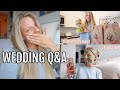 VLOG// wedding Q&A, Trader Joes grocery haul, chill + relaxing day in my life