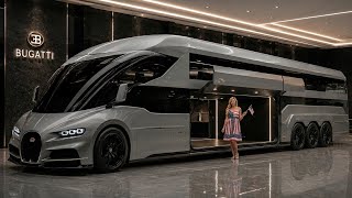 The new 2036 Bugatti motorhome revealed | the ultimate luxury apartments | Max Garage 