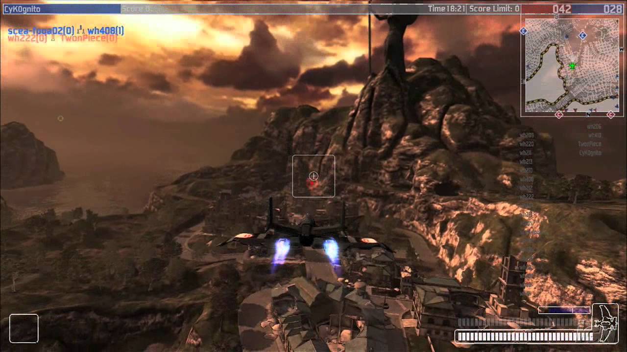 Warhawk PlayStation 3 Gameplay - Cloaking