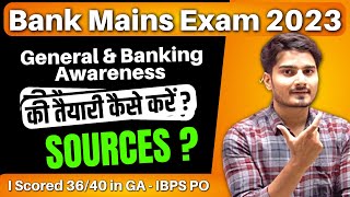 (Latest) How to Prepare General Awareness for Banking Exams 2023 | SBI IBPS PO/ Clerk Mains
