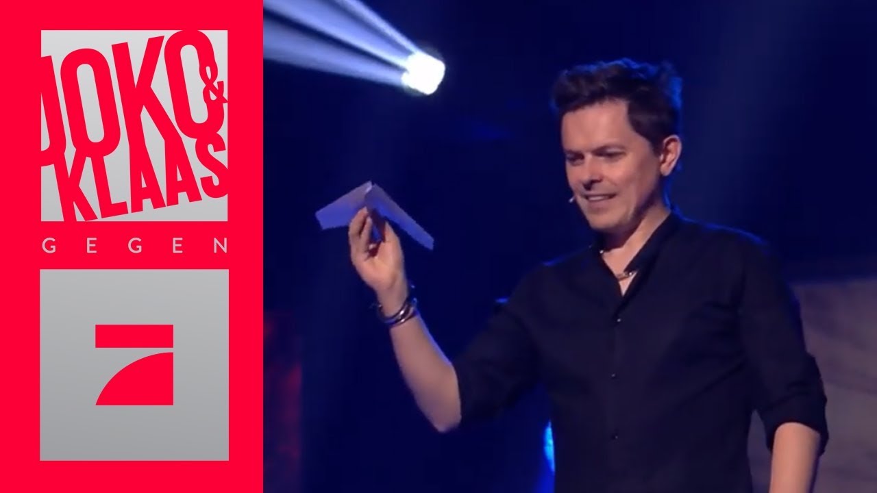 Michael Patrick Kelly & Matthias Opdenhövel basteln Papierflieger | Joko & Klaas gegen ProSieben
