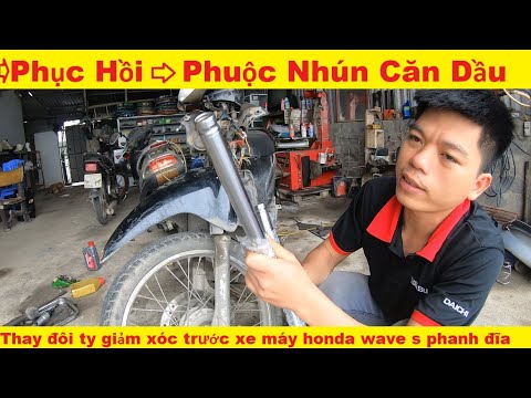 Video Phục Hồi phuộc nhún | Căn dầu giảm xóc trước đi cực êm... - youtube