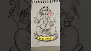 Jay shri ganesh. #heli #panchal ##artwork.