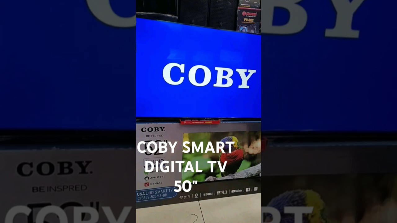COBY SMART DIGITAL TV 52 INCHES