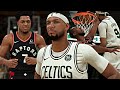 Kyle Lowry 40+ Points 9 THREES! Eli vs Lowry INSANE BATTLE! NBA 2K20 Eli Harris #2