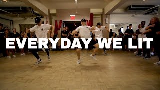 YFN Lucci ft. PnB Rock 'EVERYDAY WE LIT' Dance | Wolfpack Choreography