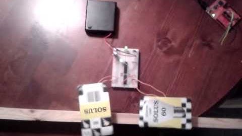 Demonstration of a motor control example program for the MSP430G2553