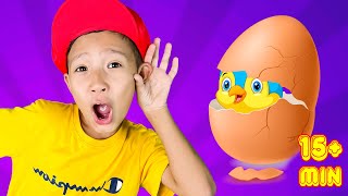whos inside the eggs more nursery rhymes kids songs
