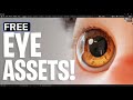 Insanely FREE Eye Assets For Everyone! [Cute &amp; Realistic]