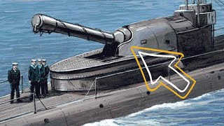 ПУШКИ НА ПОДВОДНЫХ ЛОДКАХ - зачем они нужны?. Подводные лодки с артиллерией.