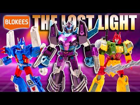 Blokees TRANSFORMERS Galaxy Version 11: The Lost Light model kits REVIEW