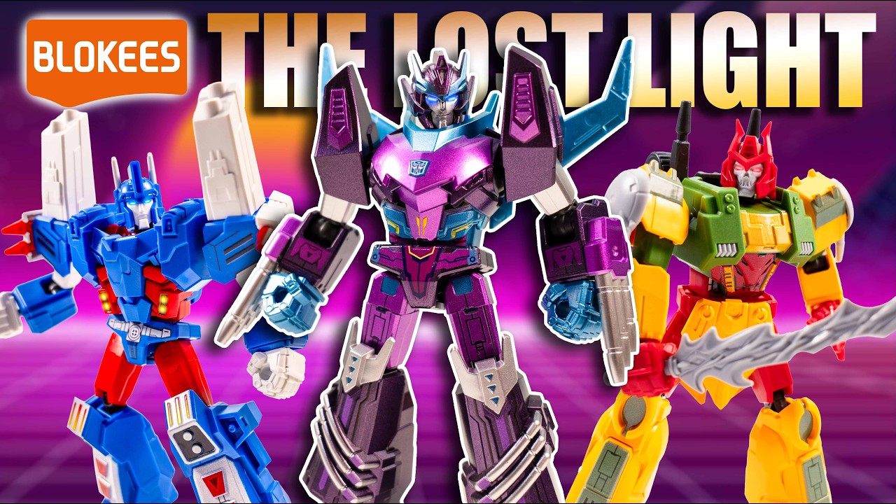 Blokees TRANSFORMERS Galaxy Version 11: The Lost Light model kits