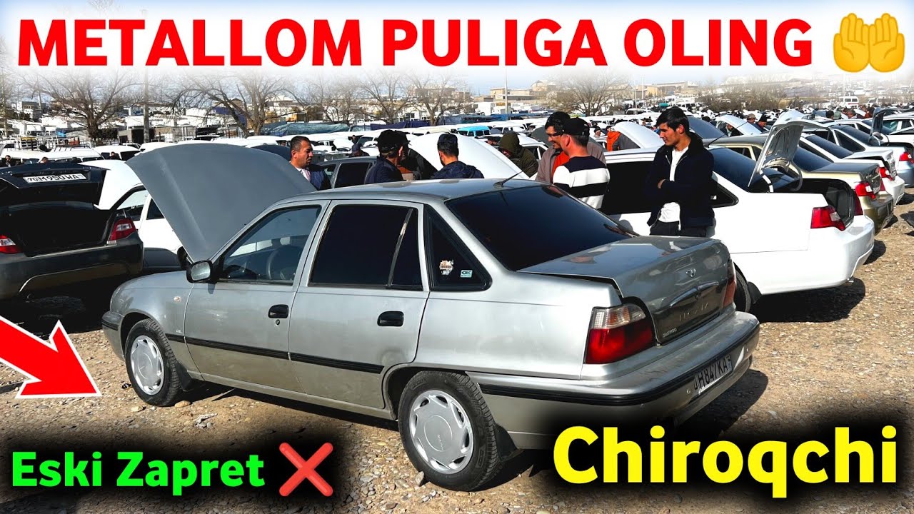 27 февраля 😭 ЙИЛИ ПАСТ СИНДИ ❌ ЧИРОКЧИ  МОШИНА БОЗОРИ НАРХЛАРИ 2025 🔥 NEXIA 1 NARXLARI 2025 😱