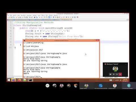 String Object in Java - YouTube