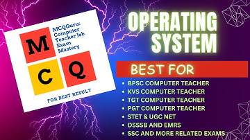BPSC TRE 3.0 COMPUTER SCIENCE MCQ ON OPERATING SYSTEM