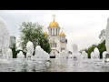 На Воронежских озерах запустили новый фонтан