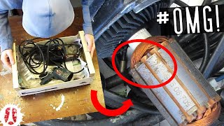 1995 Hammer Drill Restoration | From Broken In Pieces To Working Hand Tool #DIY #How To