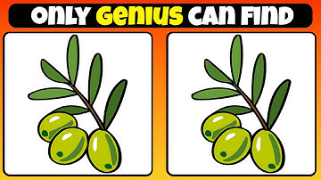 ONLY GENIUS CAN FIND | Find 3 Differences👀