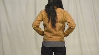 GINEW: Wax Canvas Rider Jacket #nativeamerican