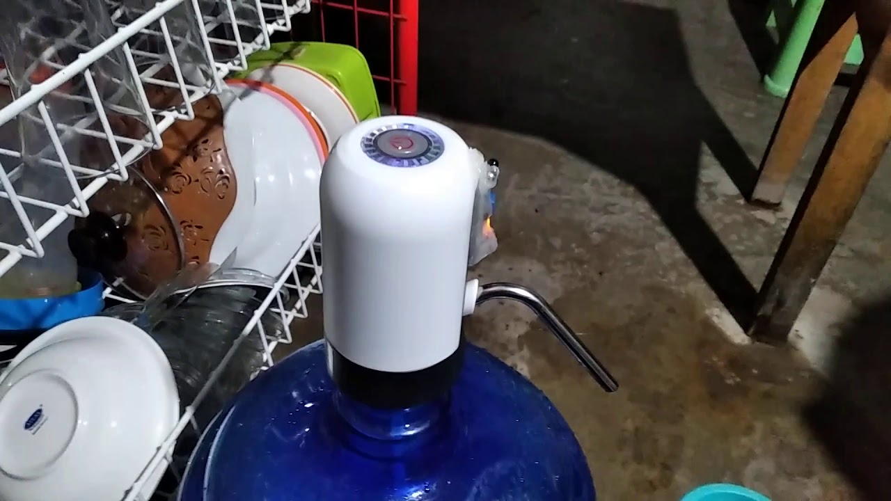  Pompa  air  galon  tanpa sentuh cuci tangan  YouTube