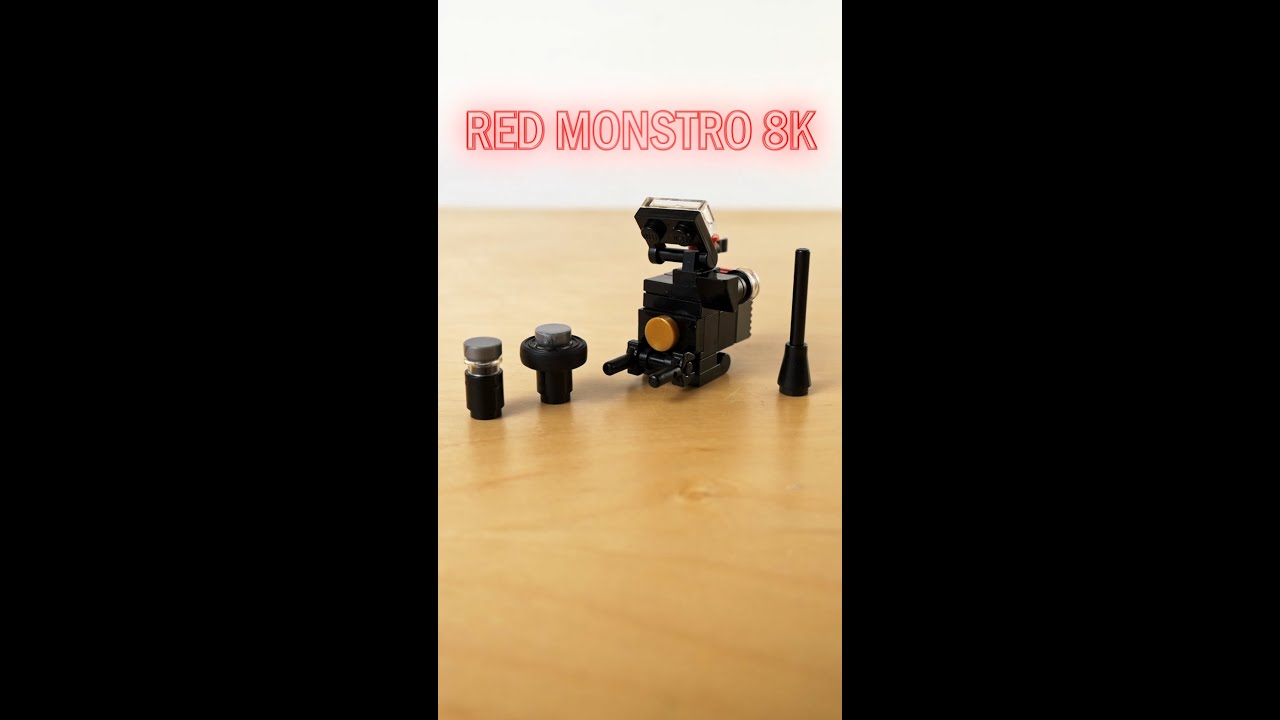 Lego RED Monstro 8k Camera 