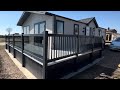 The stunning love oakland lodge 2 bedroom 40 x 20 sited with decking on 12 month