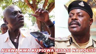 Auawa kwa kupigwa risasi na polisi vurugu uwanjani Kigoma | Mashabiki walihamaki