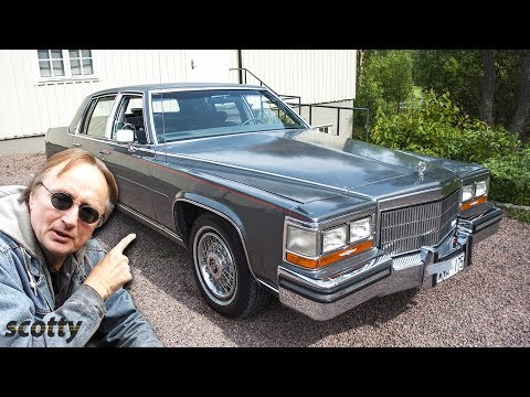 This Car Has Seen More of the World than You - 1989 Cadillac Brougham in Sweden