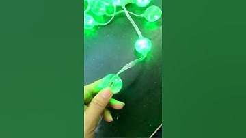 Rose Lighting 360 viewing waterproof IP65 35mm diamter 3D led pixel ball DC24V