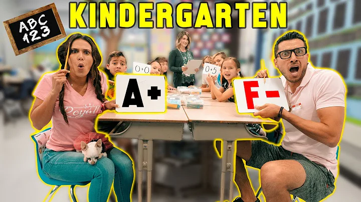 Going Back To KINDERGARTEN For A Day! *CHALLENGE* ...