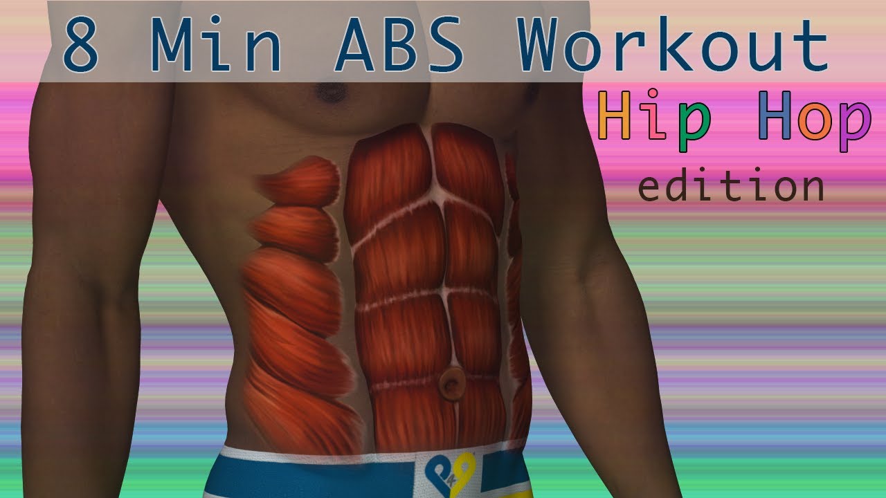 Exercício Hip Hop para abdominais ginásio gaia