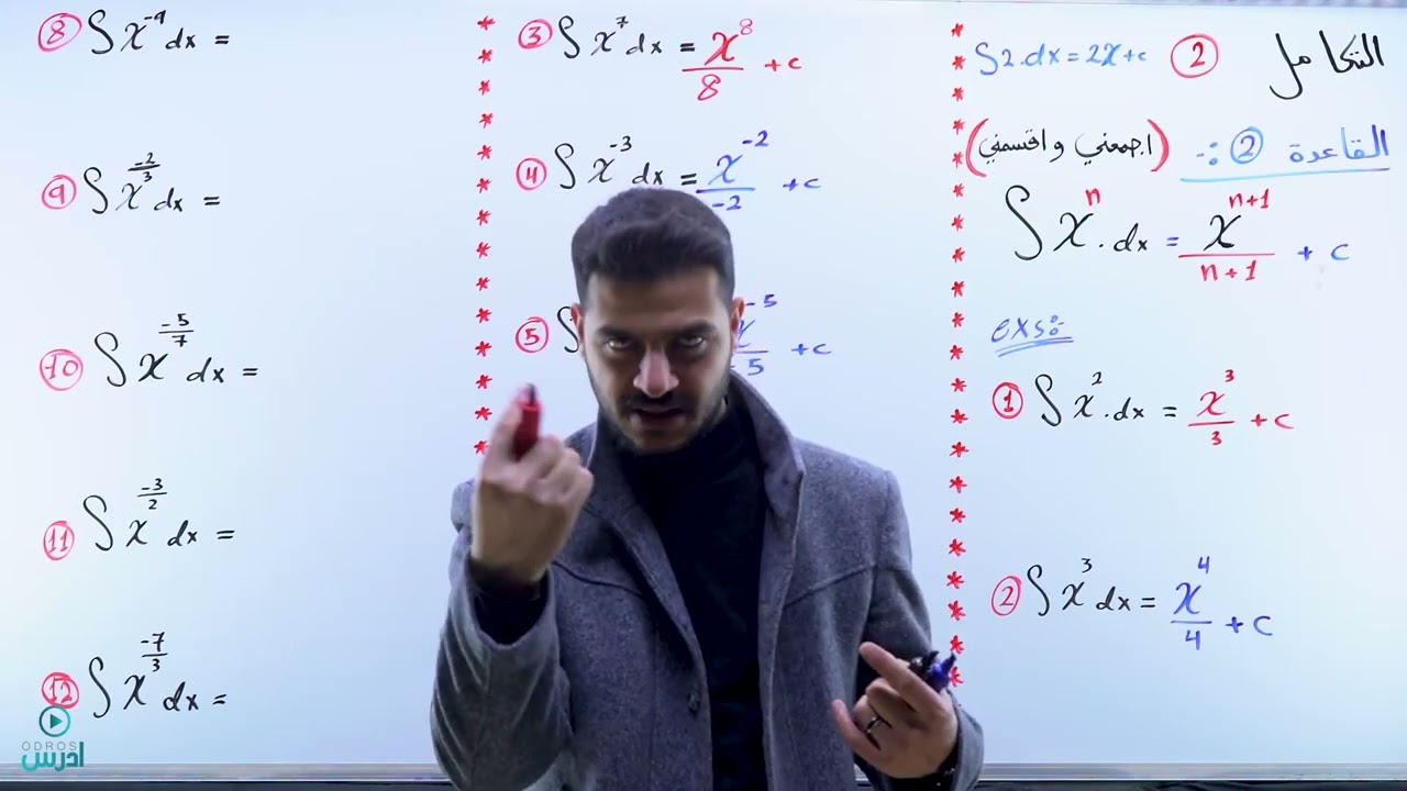 التكامل (2) - (توجيهي أدبي) - الأستاذ يوسف حجير