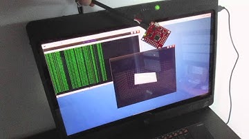 Diskio Pi Prototype 0.1 - playing with the accelerometer MPU-6050