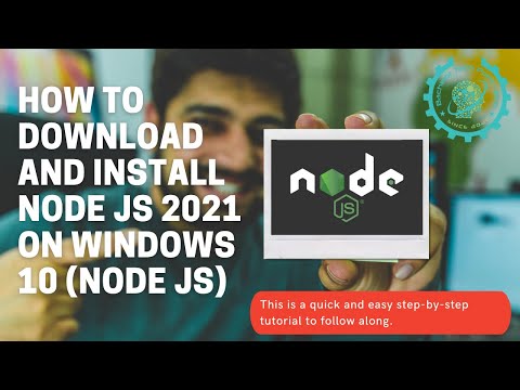 02. How to Download and Install Jode js 2021 on Windows 10 (Node js) || Jode js Installation