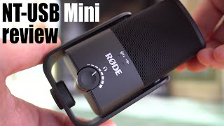 Rode NTUSB Mini review vs NTUSB microphone