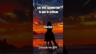 Por estas 3 razones te critican #critica #envidia #amor #dios #reflexiones #viral #celos #frases