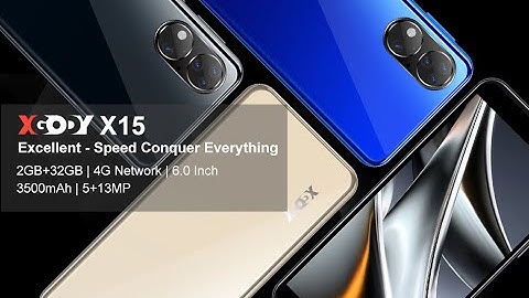 XGODY X15 |🎰 The Best Budget Phone 📱 With SIM Unlocked For Mobile Phone Operators Worldwide 😻