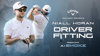 Niall Horan Driver Fitting | Callaway Paradym Ai Smoke