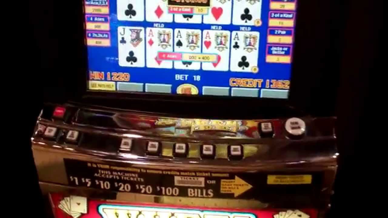 video poker jackpot - YouTube