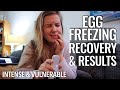 Egg Freezing Results &amp; Recovery | VLOG | Sarah Lavonne