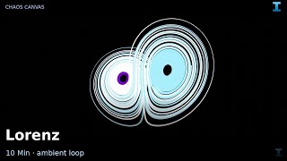 Hypnotic Lorenz Attractor — Pure Math, No Keyframes | Mesmerizing Neon Loop