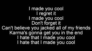 Video thumbnail of "Made You Cool - Sam Tinnesz Lyrics"