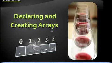 C# Lecture 7 -Array