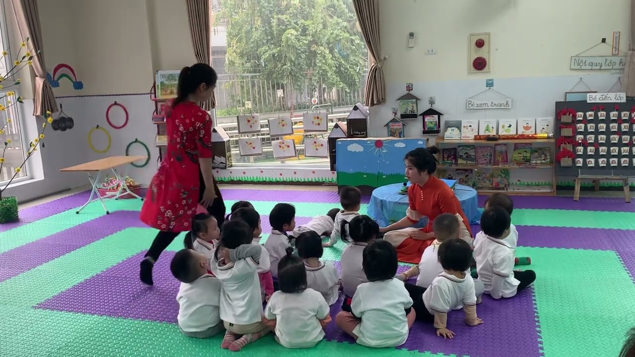 Tiết dạy Truyện Ngày Tết của thỏ con lứa tuổi 24-36