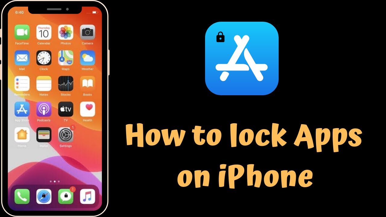 How To Lock Apps On IPhone In Hindi YouTube