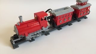 Motorized Lego Narrow Gauge trains