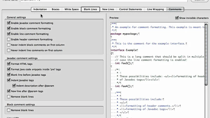 Set up Eclipse 3.7 (Indigo) to change all TABs to Spaces