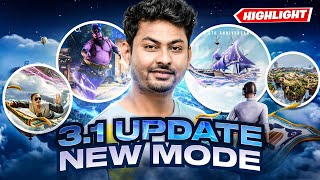 BGMI 3.1 UPDATE IS HERE | Genie , Teleport , New Skins , New X-Suit , Flying Carpet & Re-Calls image