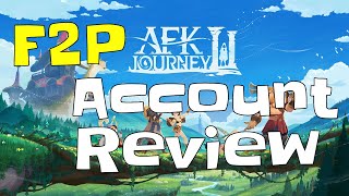 F2P Account Review | AFK Journey